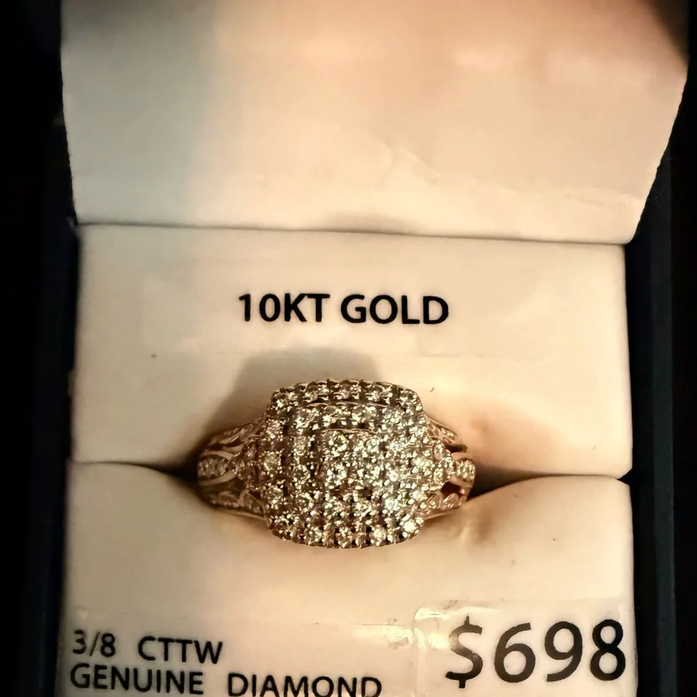 KEEPSAKE the Label Yellow Gold 3/8 CTTW Diamond Ring - Picture 3 of 8